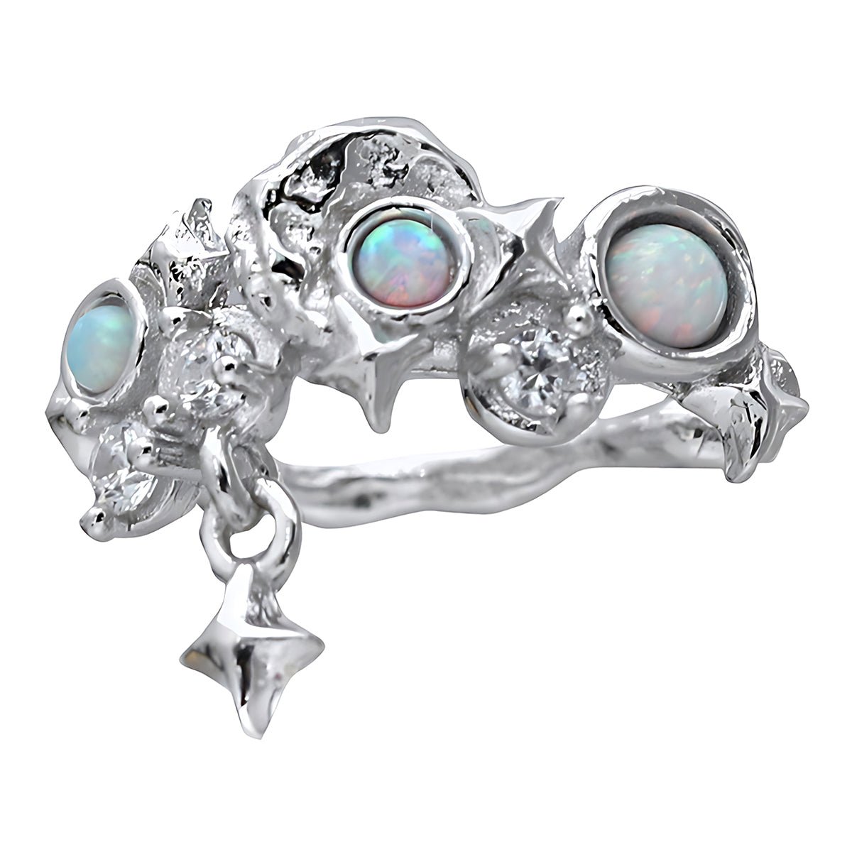 Opal Anomaly Earcuff - Fragile Base