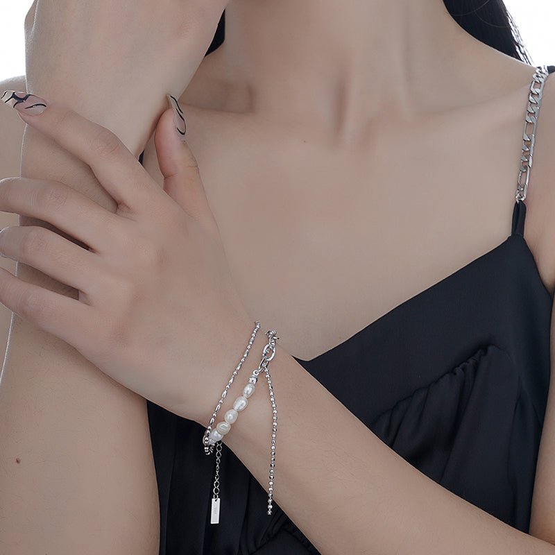 The Nexus Pearl Bracelet - Fragile Base