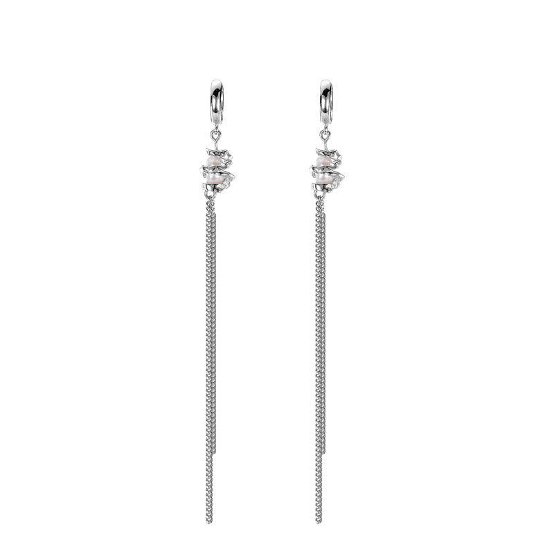 The Nexus Pearl Earrings - Fragile Base