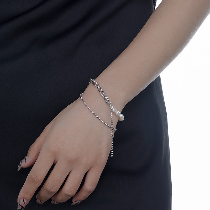 The Nexus Pearl Bracelet - Fragile Base