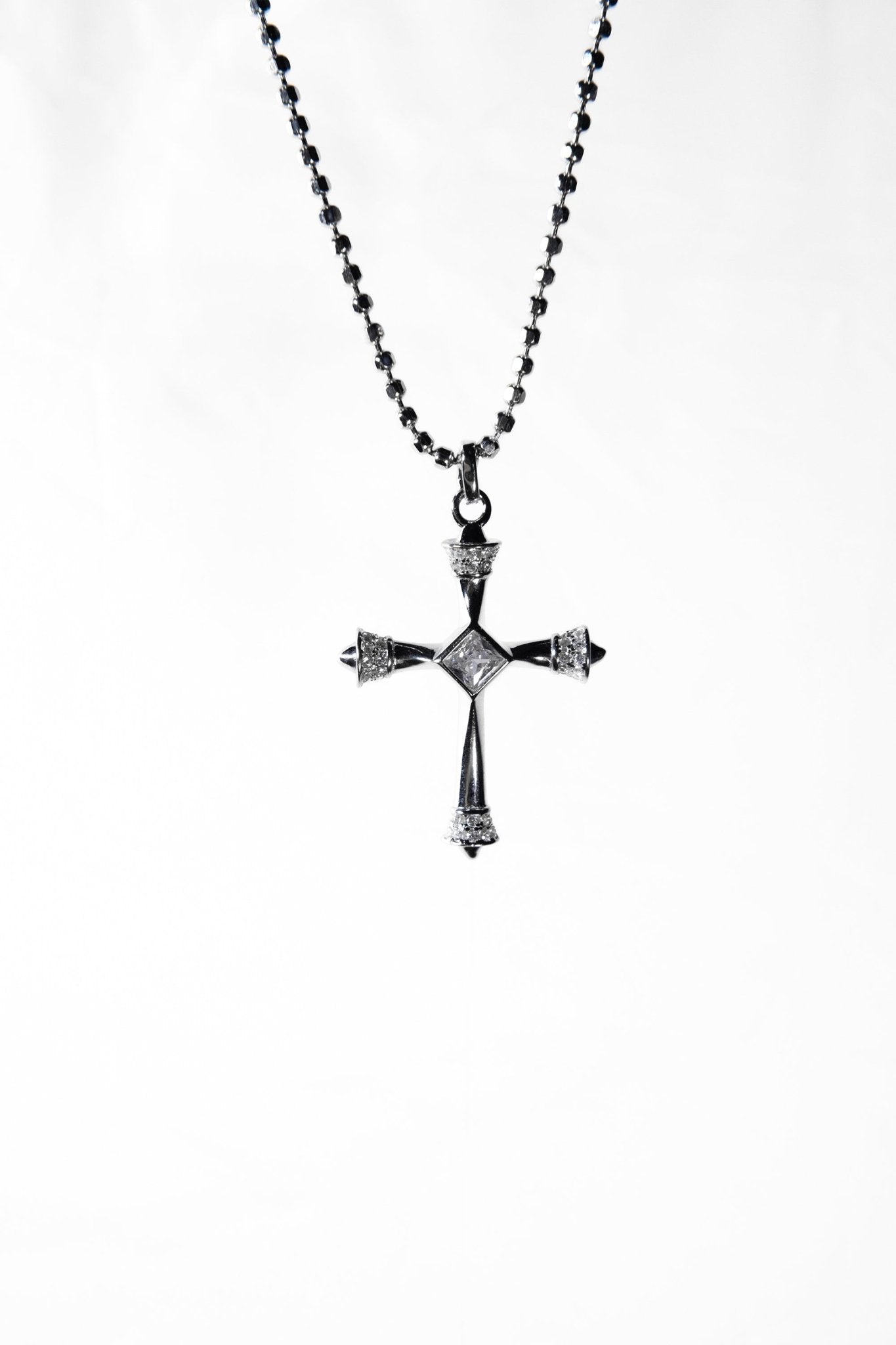 Axiom Cross Necklace - Fragile Base