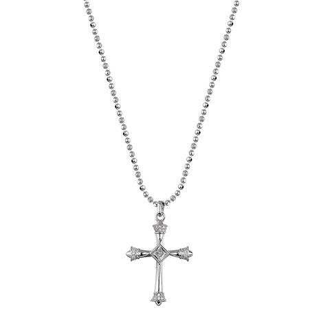 Axiom Cross Necklace