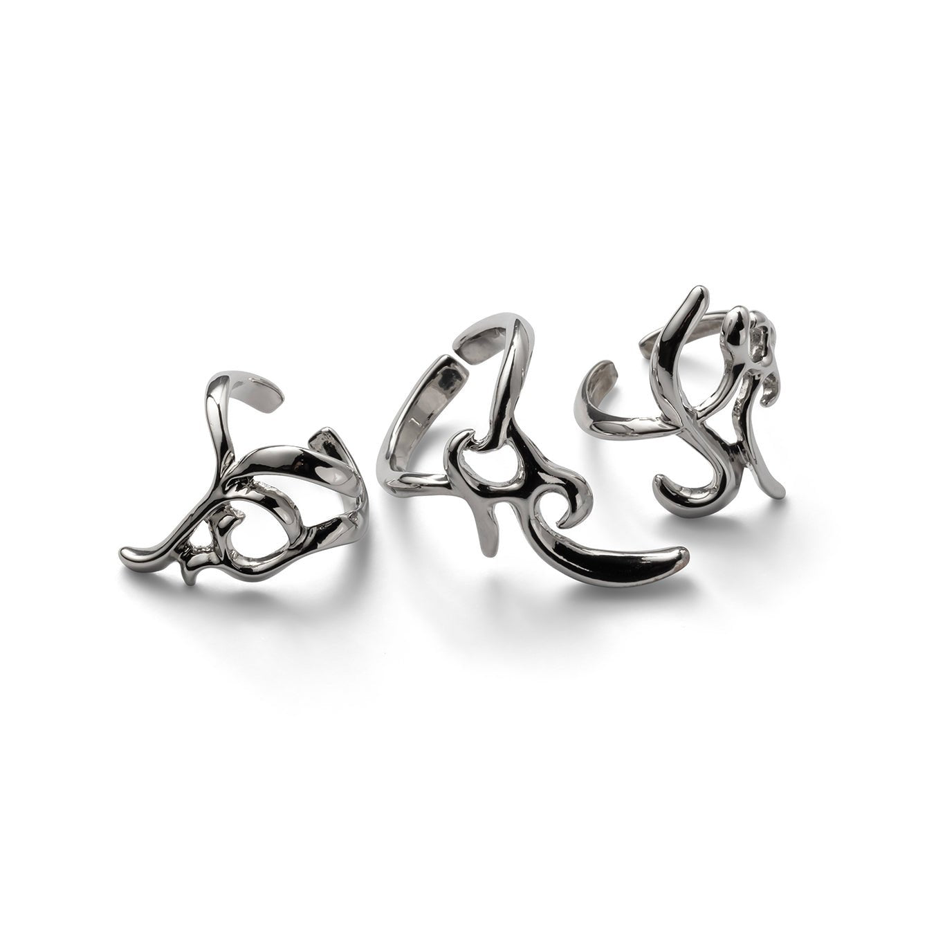 The Chrome Ring Set - Fragile Base