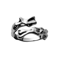 The Chrome Hug Ring