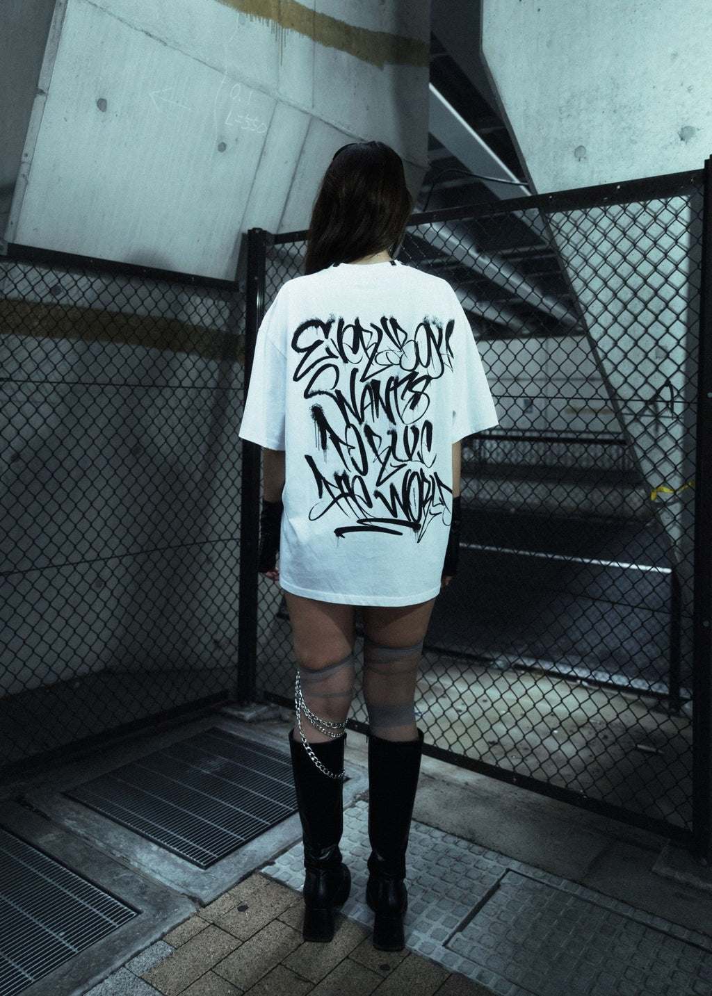 Fragile Base Rule The World T-Shirt, graphic cotton tee